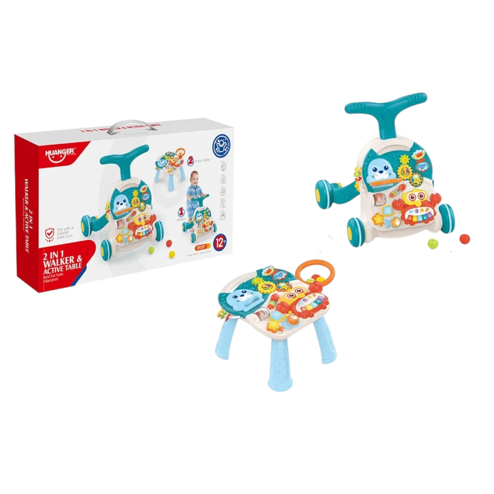 Ходунок 2в1 со звуком