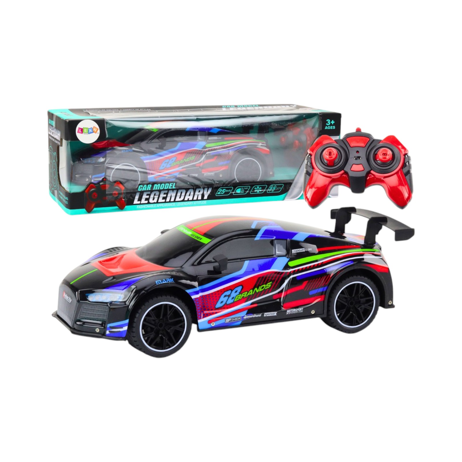 Masina cu R/C cu lumini