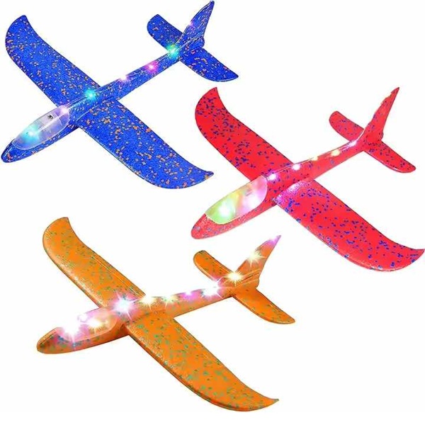 Cumpara  Sport - Avion cu lumini 24cm..