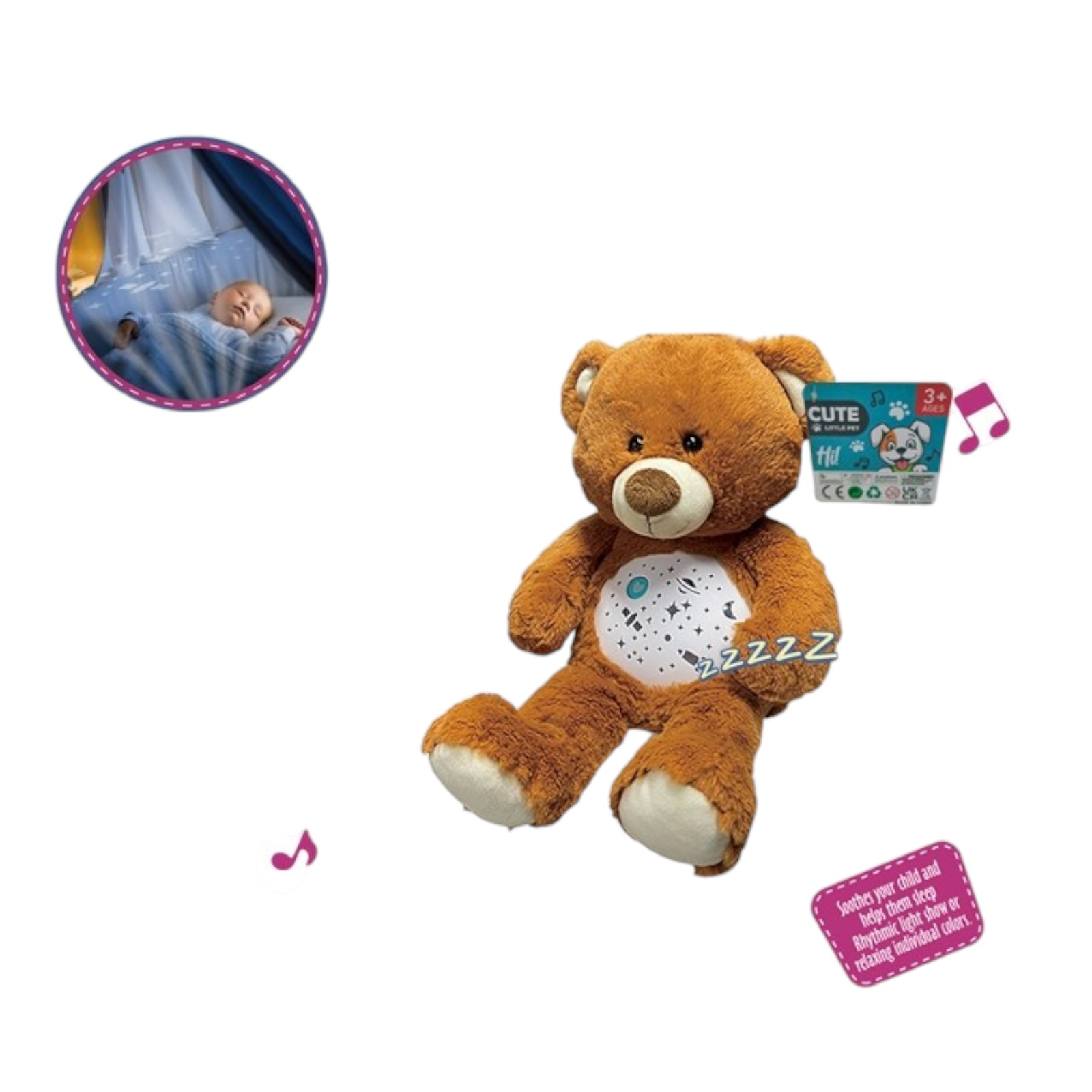 Lampa cu sunet si lumini