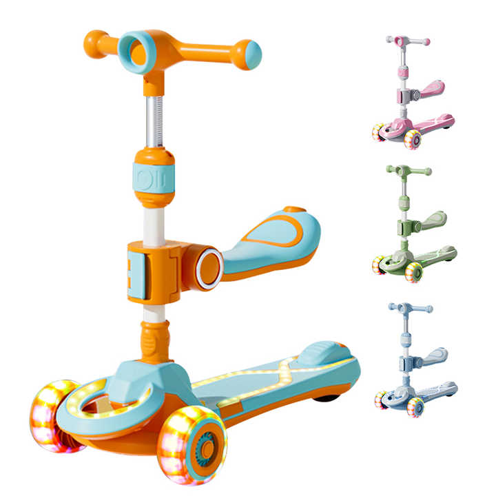 Cumpara  Trotinete și penny board - Trotineta 2in1 cu sunet si lumini..