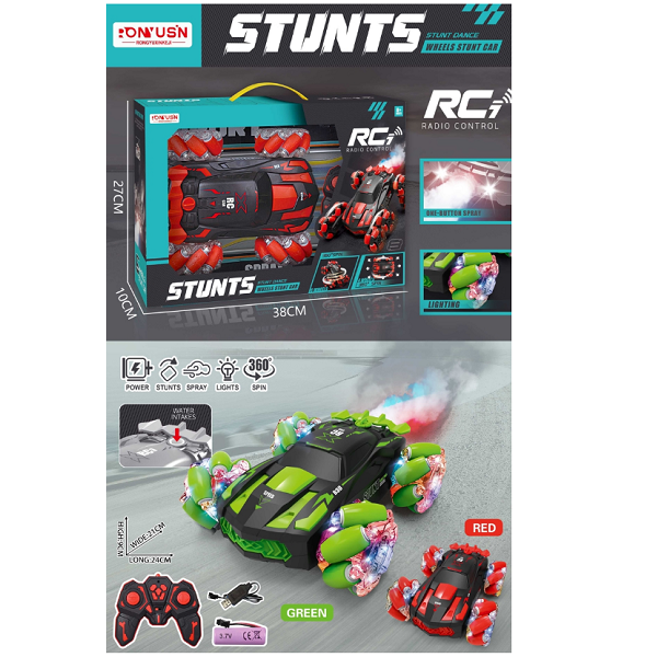 Masina stunt cu R/C cu aburi