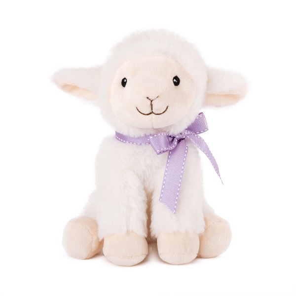 Мягкая игрушка Овечка с ленточкой  20 cm - 0.22 kg
