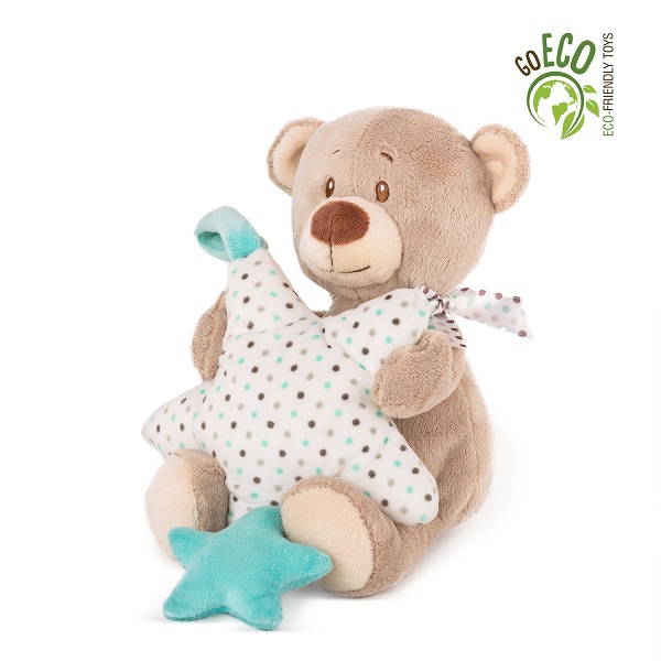 Мягкая игрушка ECO Медведь со звуком  24 cm - 0.193 kg