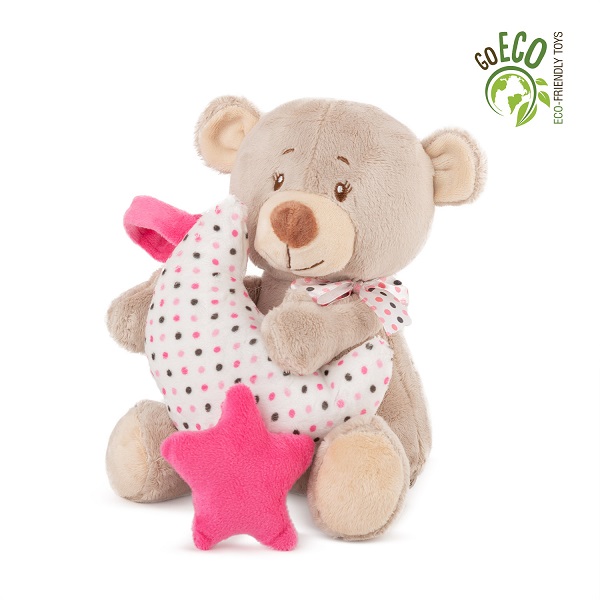 Мягкая игрушка ECO Медведь со звуком  24 cm - 0.188 kg