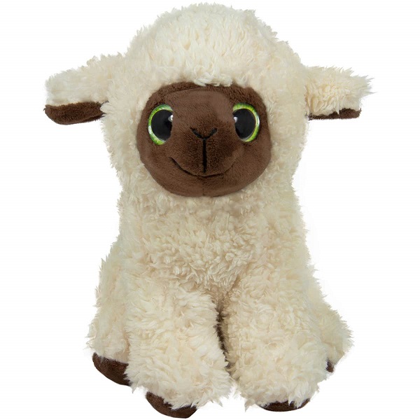 Jucarie moale Animale cu ochi mari - Oaita 18 cm - 0.106 kg