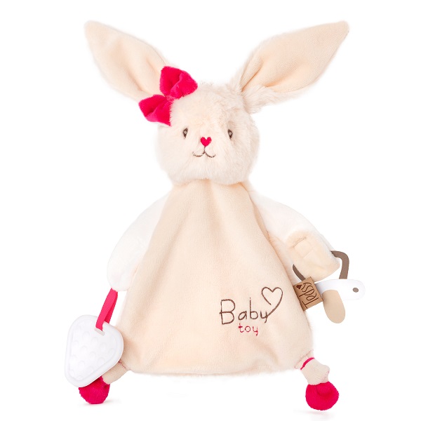 Prosop moale pentru baby Bunny 30 cm - 0.08 kg