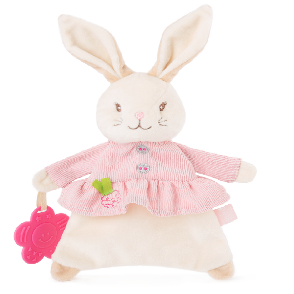 Prosop moale pentru baby iepuras Miss Coco  30 cm - 0.08 kg