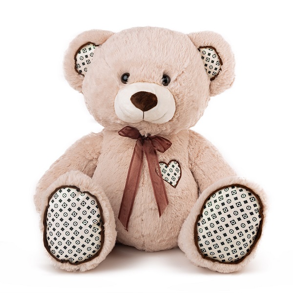 Jucarie moale urs cu panglica  50 cm - 0.98 kg