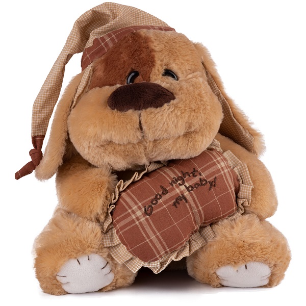 Мягкая игрушка Собака с подушкой  30 cm - 0.33 kg