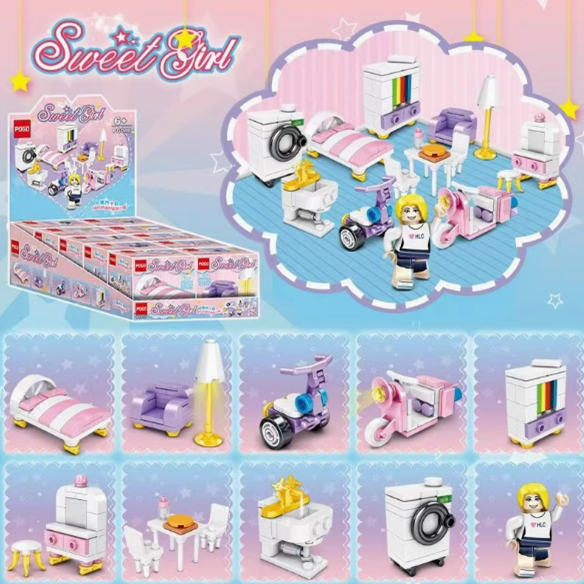 Set constructor 10buc (30pcs)