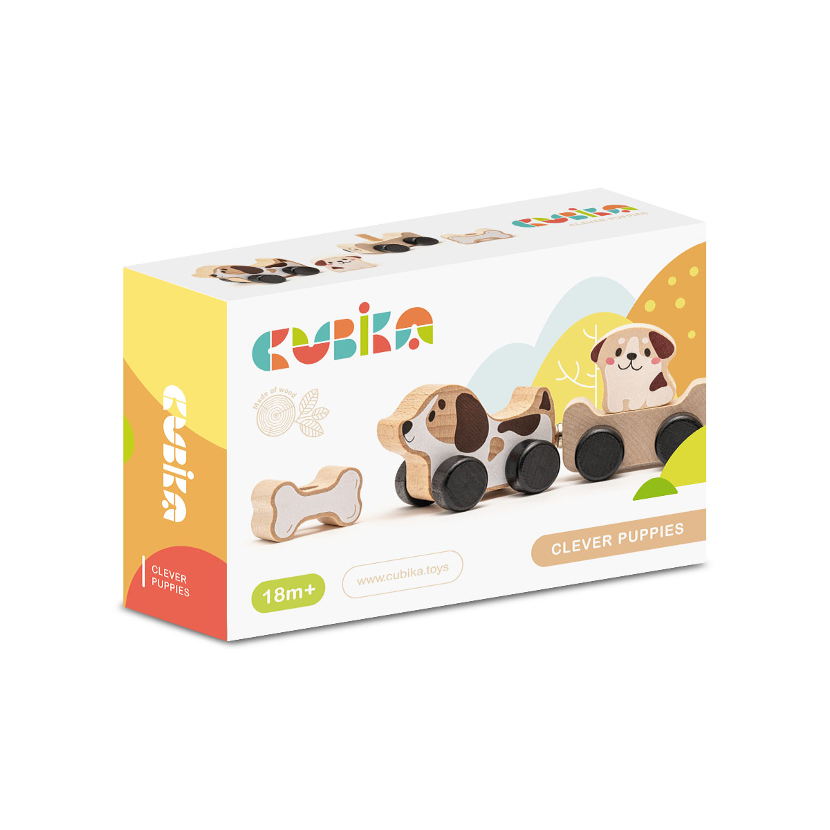 Логическая игра из дерева..