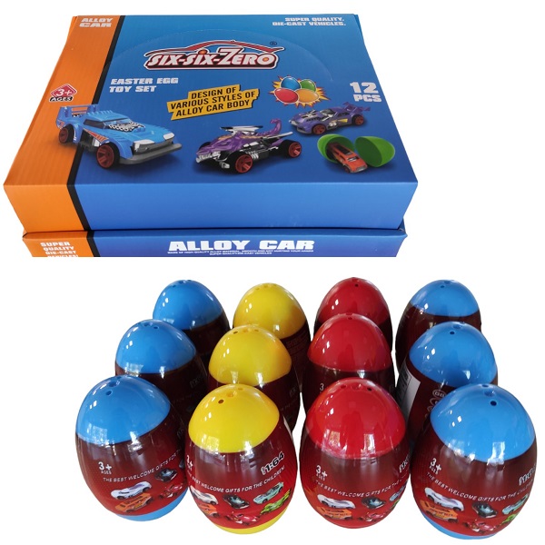 Cumpara  PRODUSE LA BUCATA - Set ou cu surpriza masina (1 buc)..