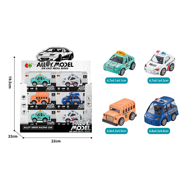 Cumpara  Transport - Set mașini din metal (1buc)..