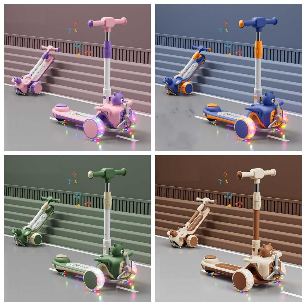 Cumpara  Trotinete și penny board - Trotineta cu sunet si lumini..