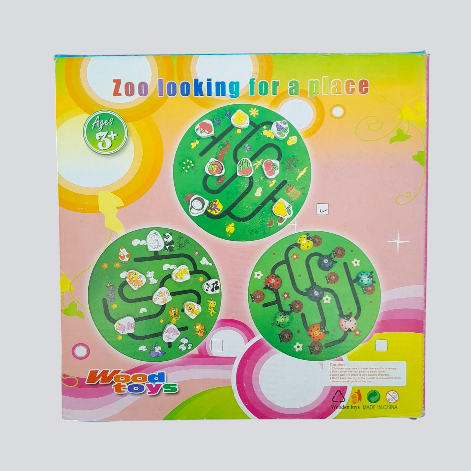 Деревянный лабиринт (Поврежденная коробка)