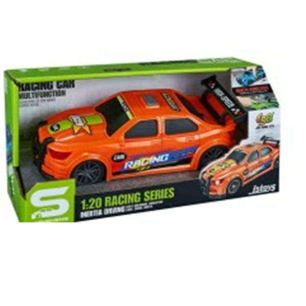 Оранжевая гоночная машина с звуками и огнями, 1:20