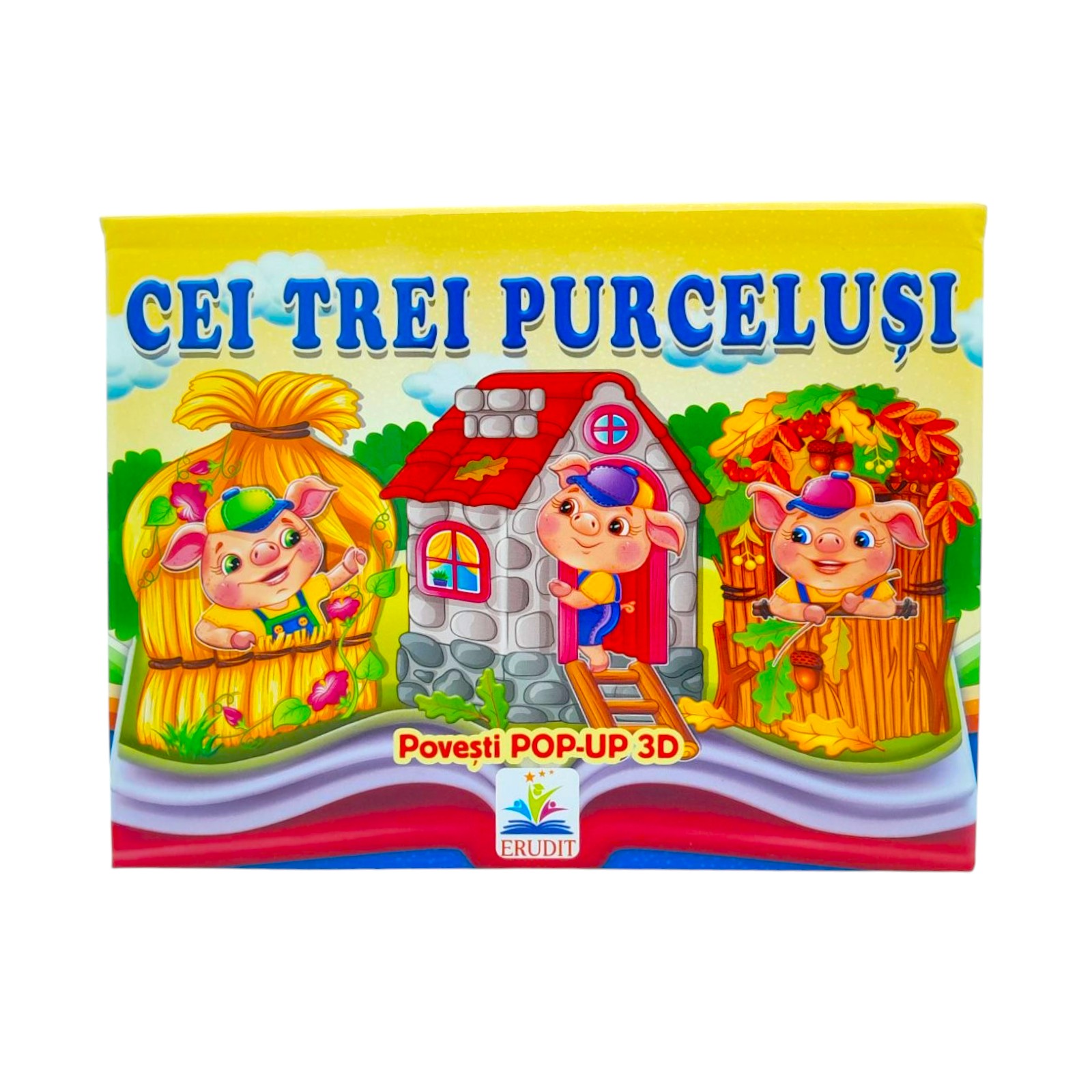 POP-UP Cei trei purcelusi Erudit
