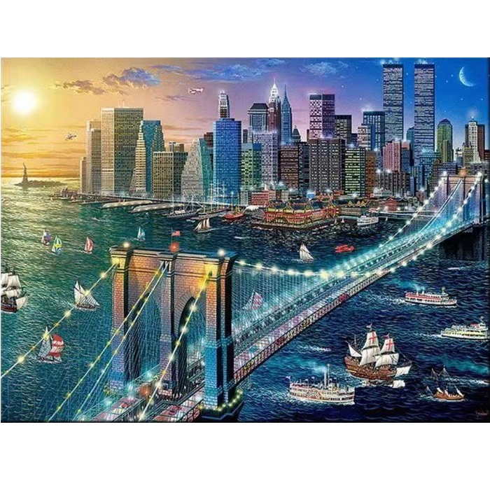 Бриллиантовая мозаика New York (50*65)