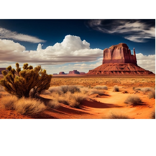 Набор для рисования по номерам Долина Монумента (30*40)