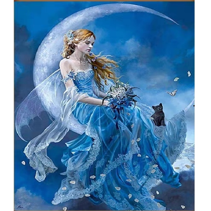 Набор для рисования по номерам Фея (30*40)