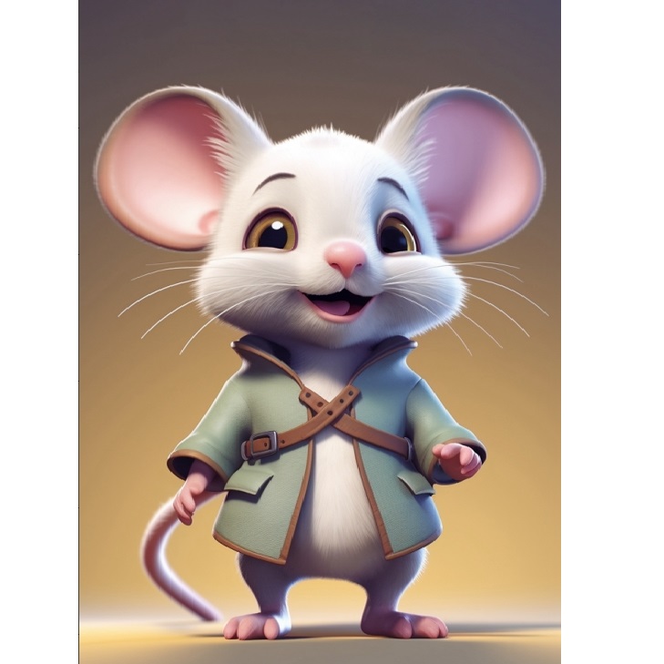 Набор для рисования по номерам Мышь (20*30)