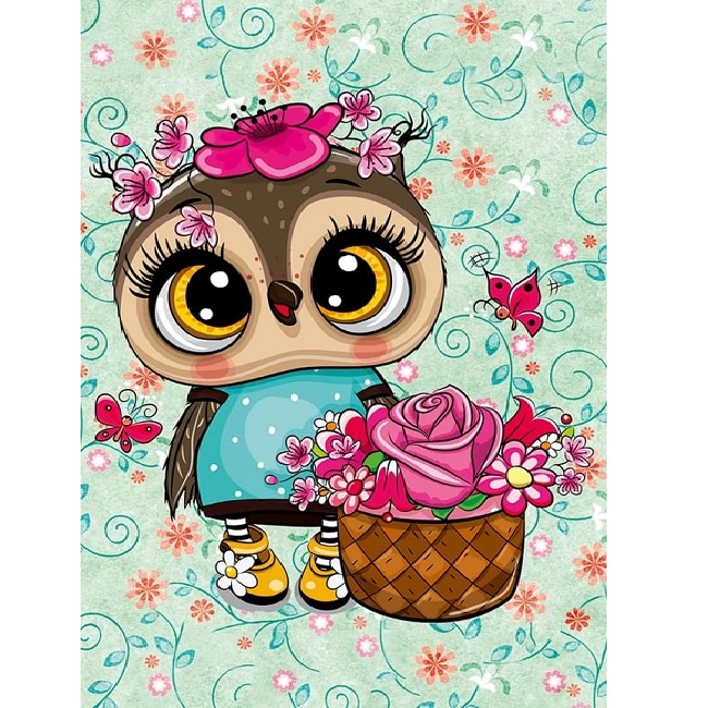 Набор для рисования по номерам Сова (20*30)