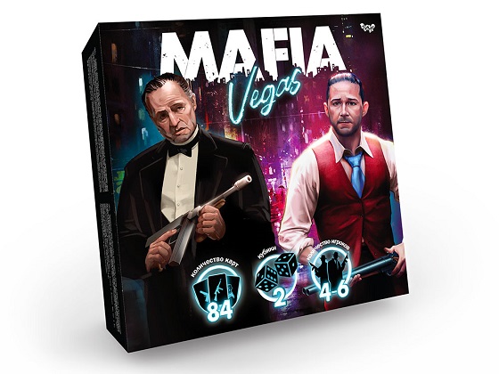 Настольная игра ( MAFIA Vegas ) (Поврежденная коробка)