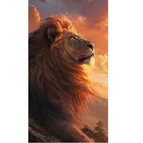 Алмазная мозаика Лев (30*40)