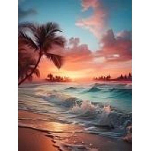 Алмазная мозаика Пляж (30*40)