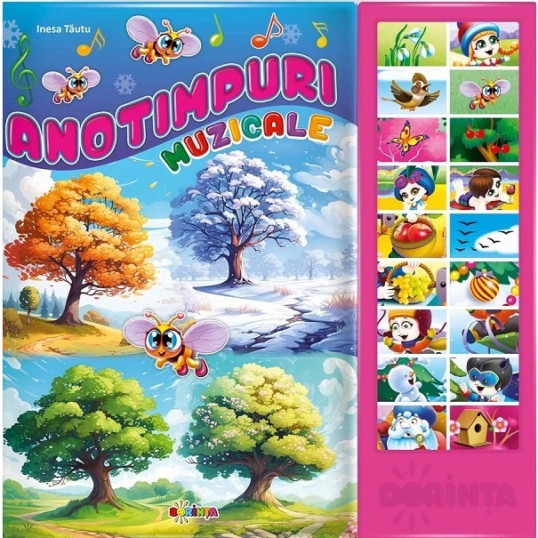 Carte cu sunete - Anotimpuri muzicale