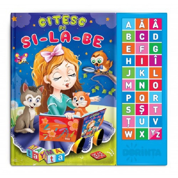 Carte cu sunete - Citeste pe silabe