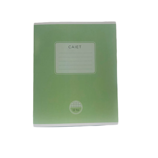Caiet 12foi lux/mate 125001/125002