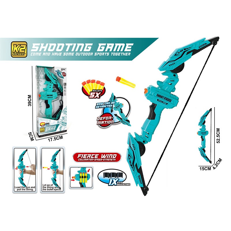 Набор лук с мягкими пулями (инструкция на румынском)