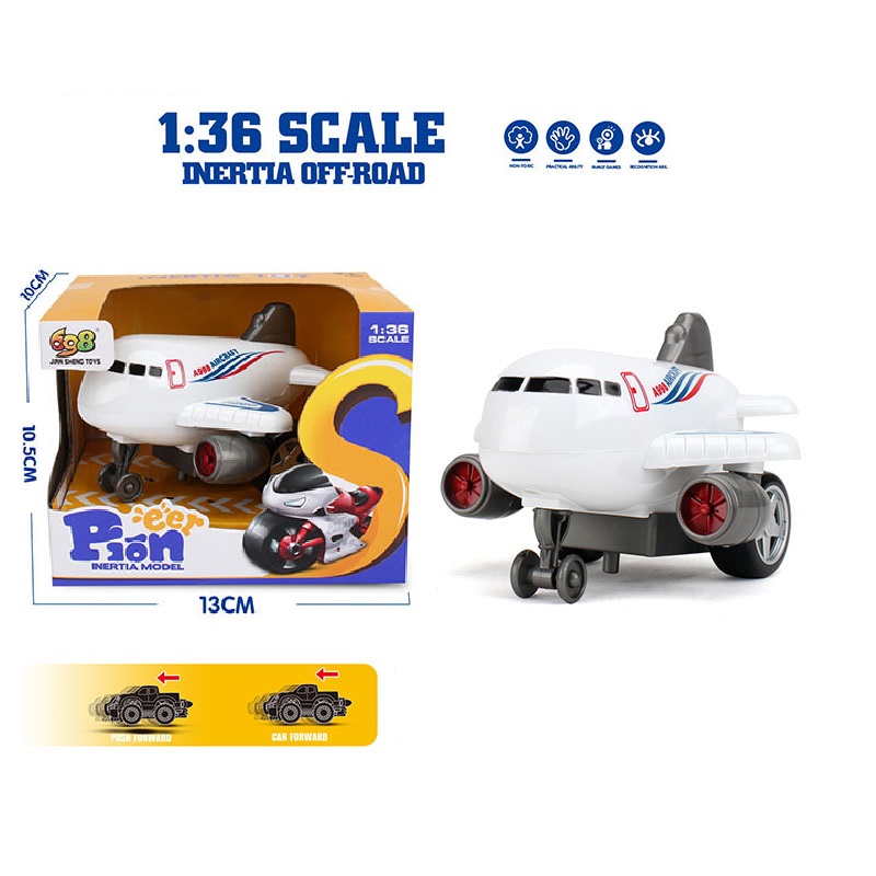 Avion cu inertie (instructiune in romana)