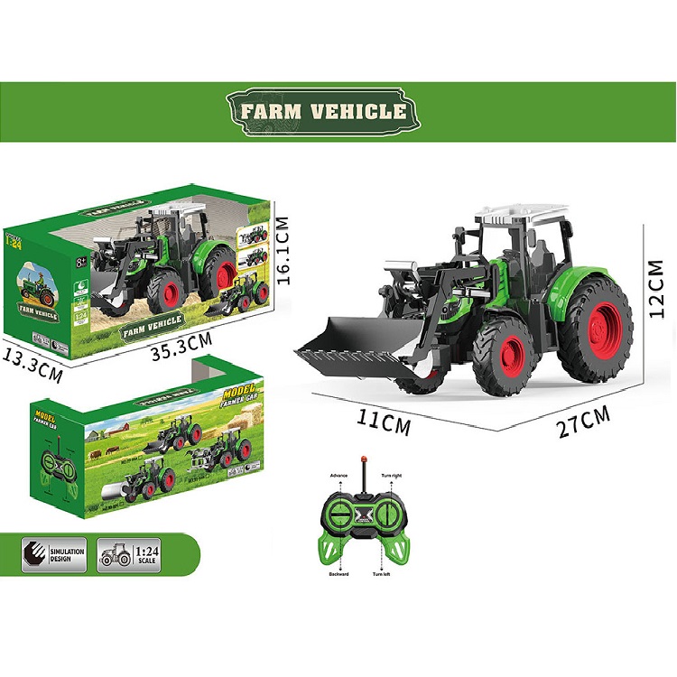 Tractor cu R/C (instructiune in romana)