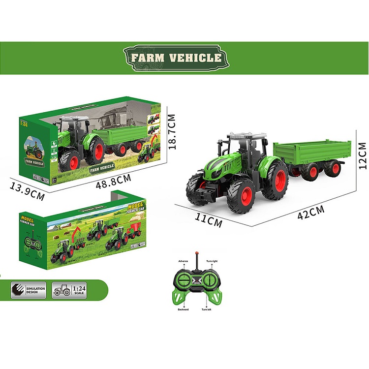Tractor cu R/C (instructiune in romana)