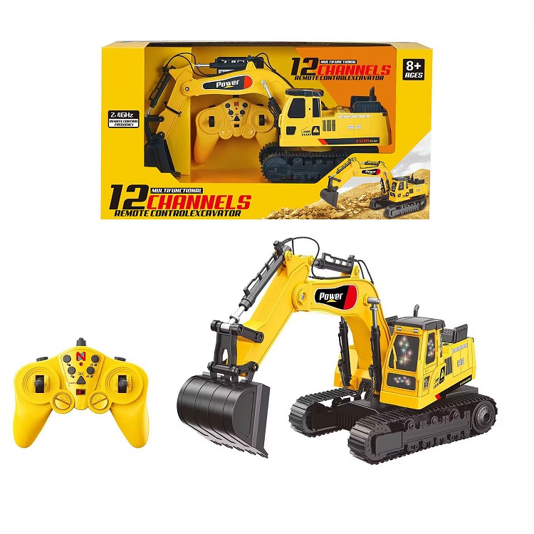 Masina excavator cu R/C (instructiune in romana)