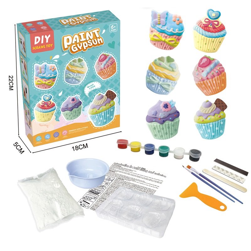Set creatie din gips (instructiune in romana)