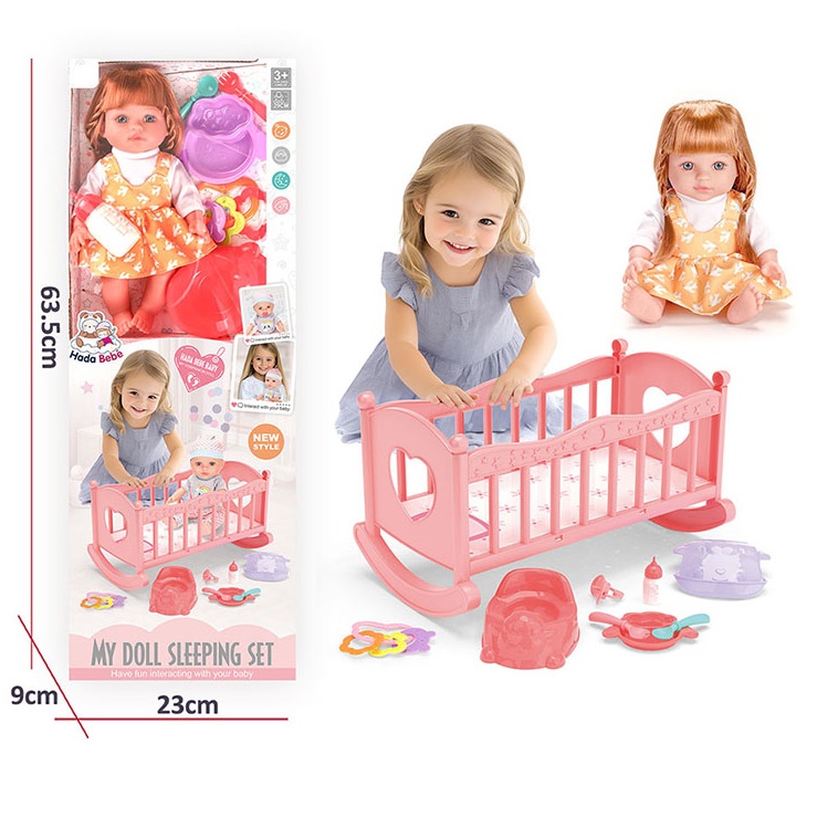 Papusa cu accesorii cu sunet (instructiune in romana)