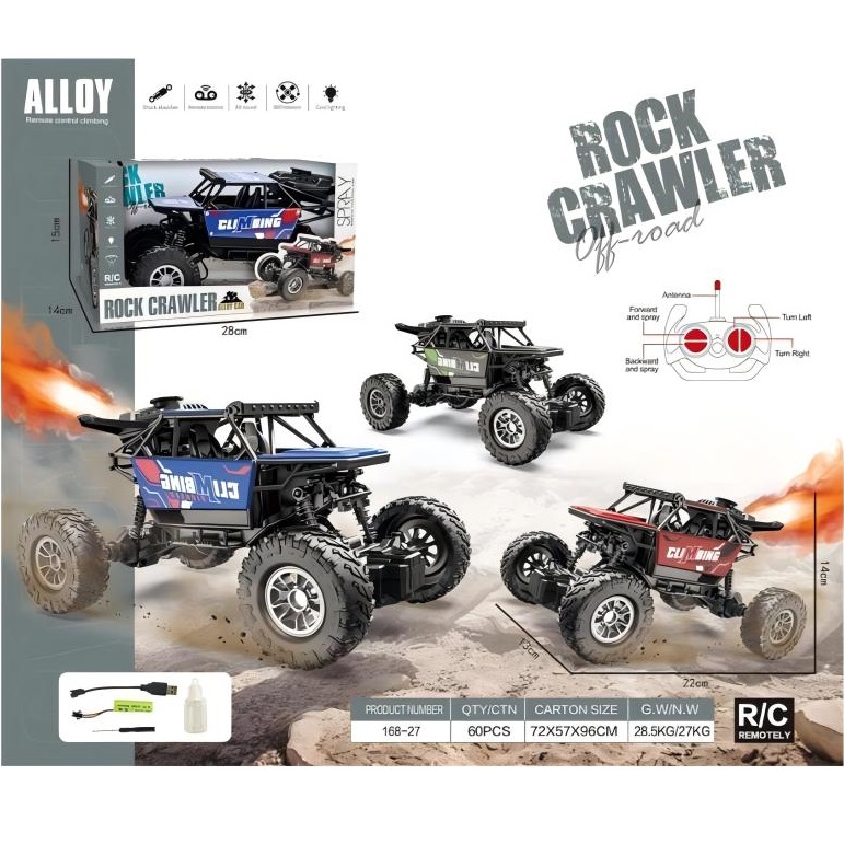 Masina cu R/C cu aburi din metal