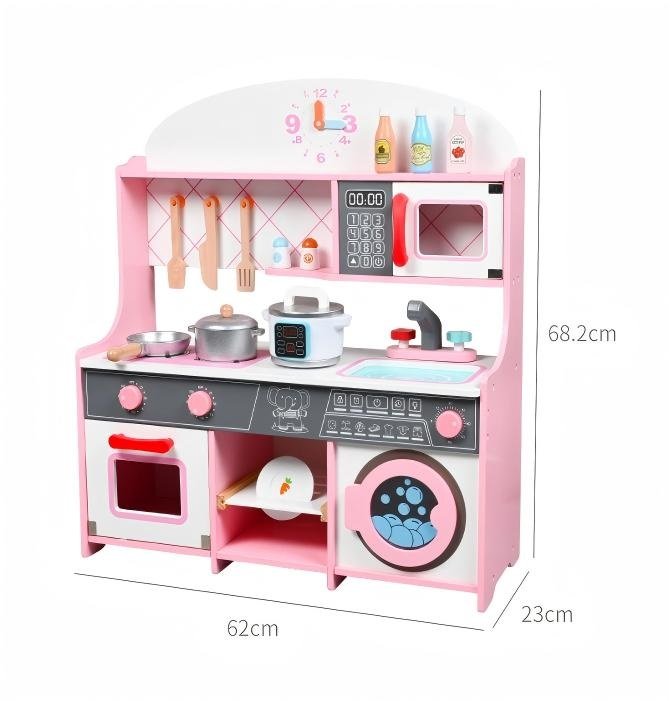 Set bucatarie din lemn