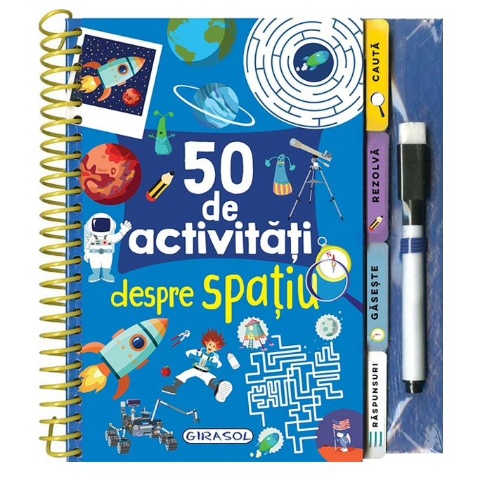 50 de activitati despre spatiu_Girasol