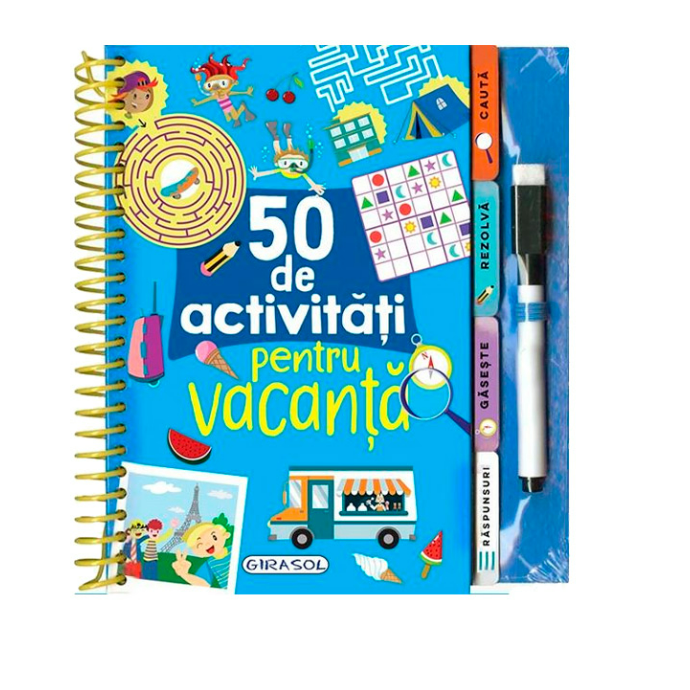 50 de activitati pentru vacanta_Girasol