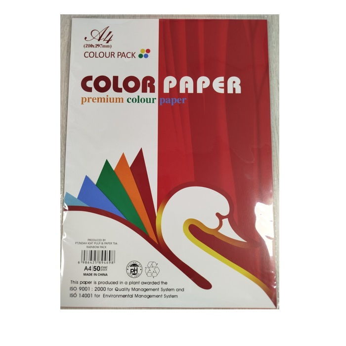 Hirtie color A4 80gr 10cul.50foi ML8-1