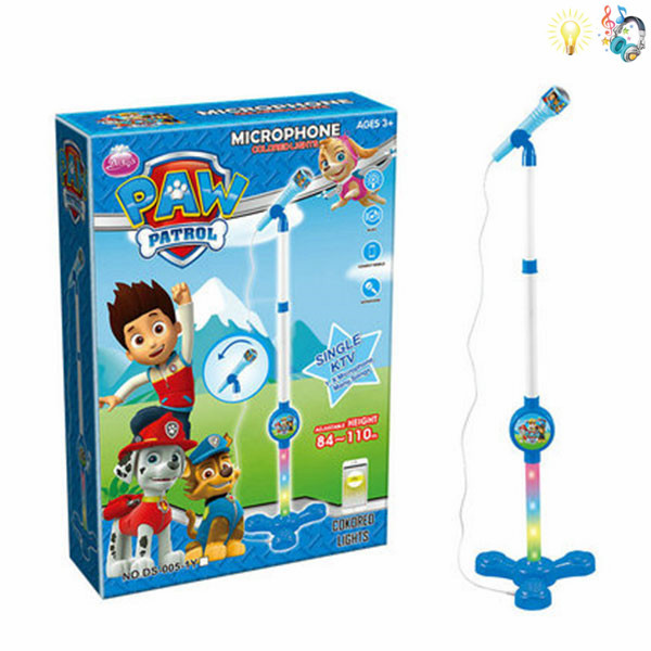 Микрофон с музыкой и светом