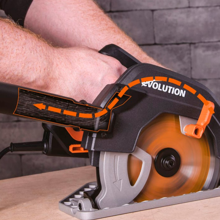 Fierastrau circular manual EVOLUTION R185CCS