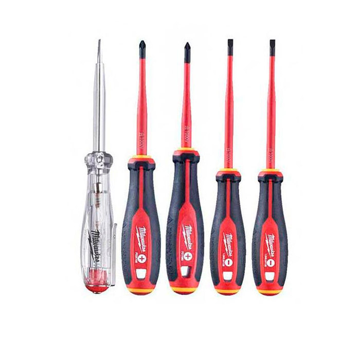 Cumpara  Seturi de șurubelnițe electrice și mecanice - Set de șurubelnițe cu mâner cu 3 laturi MILWA..