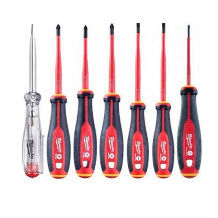 Cumpara  Seturi de șurubelnițe electrice și mecanice - Set de șurubelnițe cu mâner cu 3 laturi MILWA..