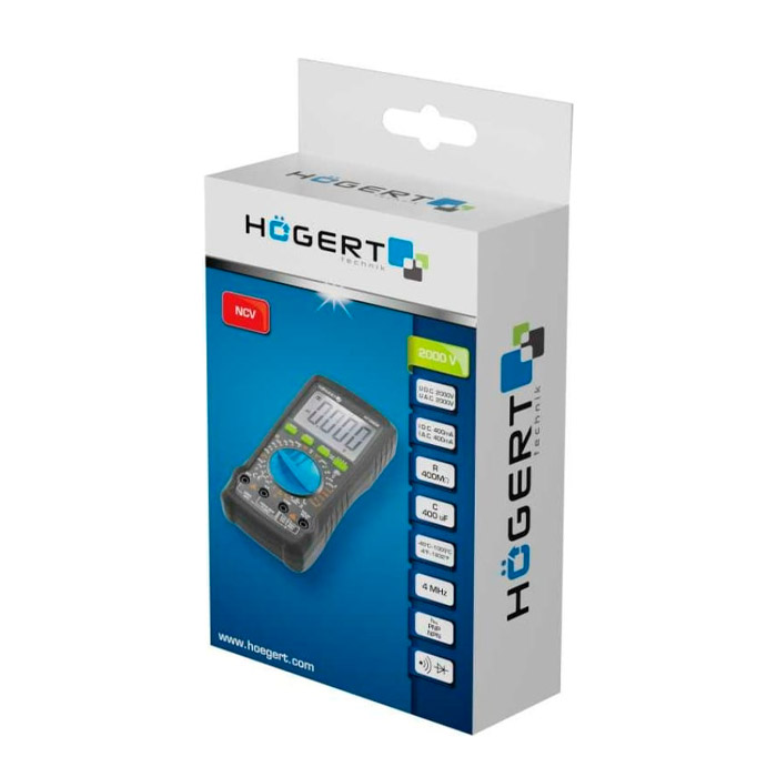 Цифровой мультиметр Hoegert HT1E606